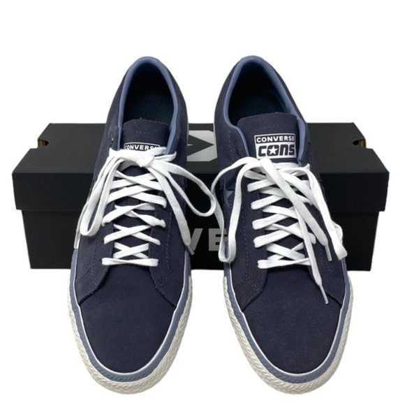 Converse One Star Pro Suede Shoes Gray For Women Low Top Casual Sneakers A07972C - Picture 4 of 9